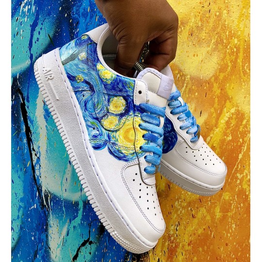 Custom Air Force 1 Van Gogh