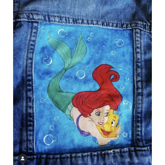 Veste ariel et polochon