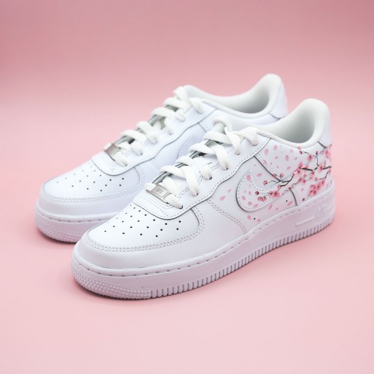 Nike Air Force 1 Fleurs de Cerisiers Mes Baskets Custom