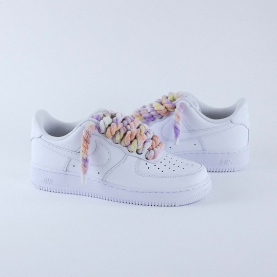 nike air force 1 rope laces nike gros lacets sneakers custom baskets personnalisées