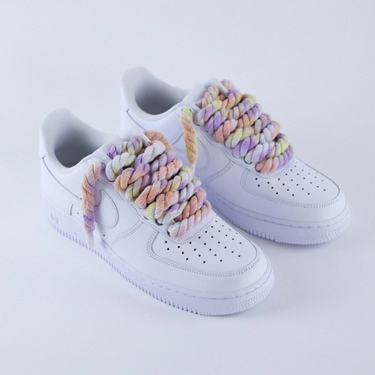 nike air force 1 rope laces nike gros lacets sneakers custom baskets personnalisées