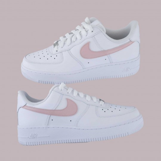 nike air force 1 custom rose baskets custom sneakeaze