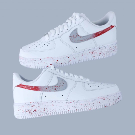 nike air force one custom splash basket custom et sneakers personnalisées sneakeaze